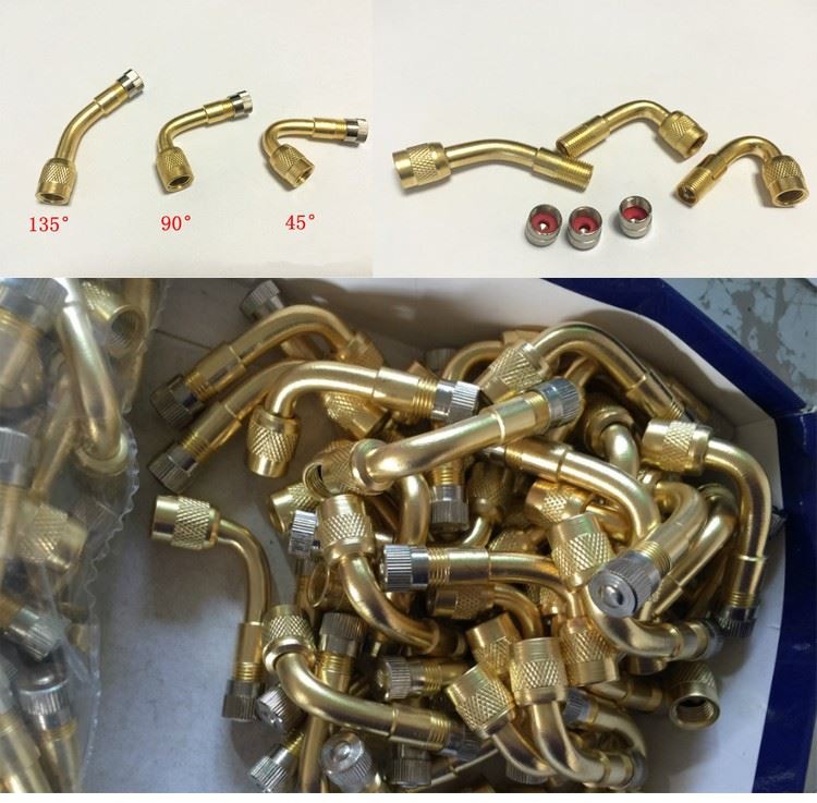 Brass valve extension