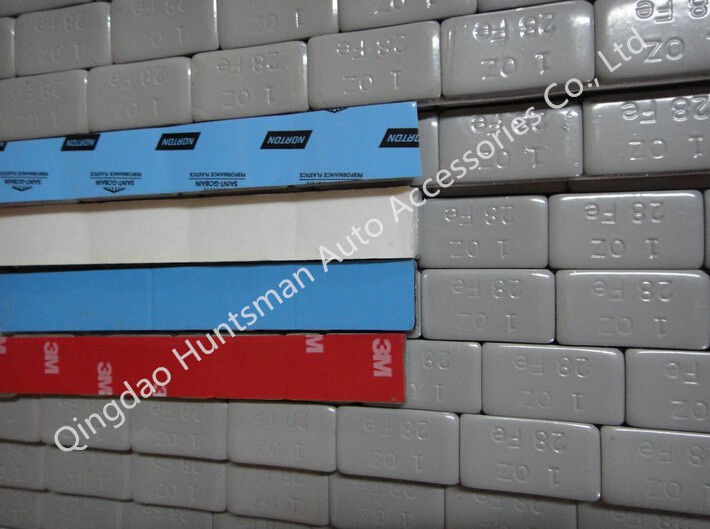 Fe tape weights