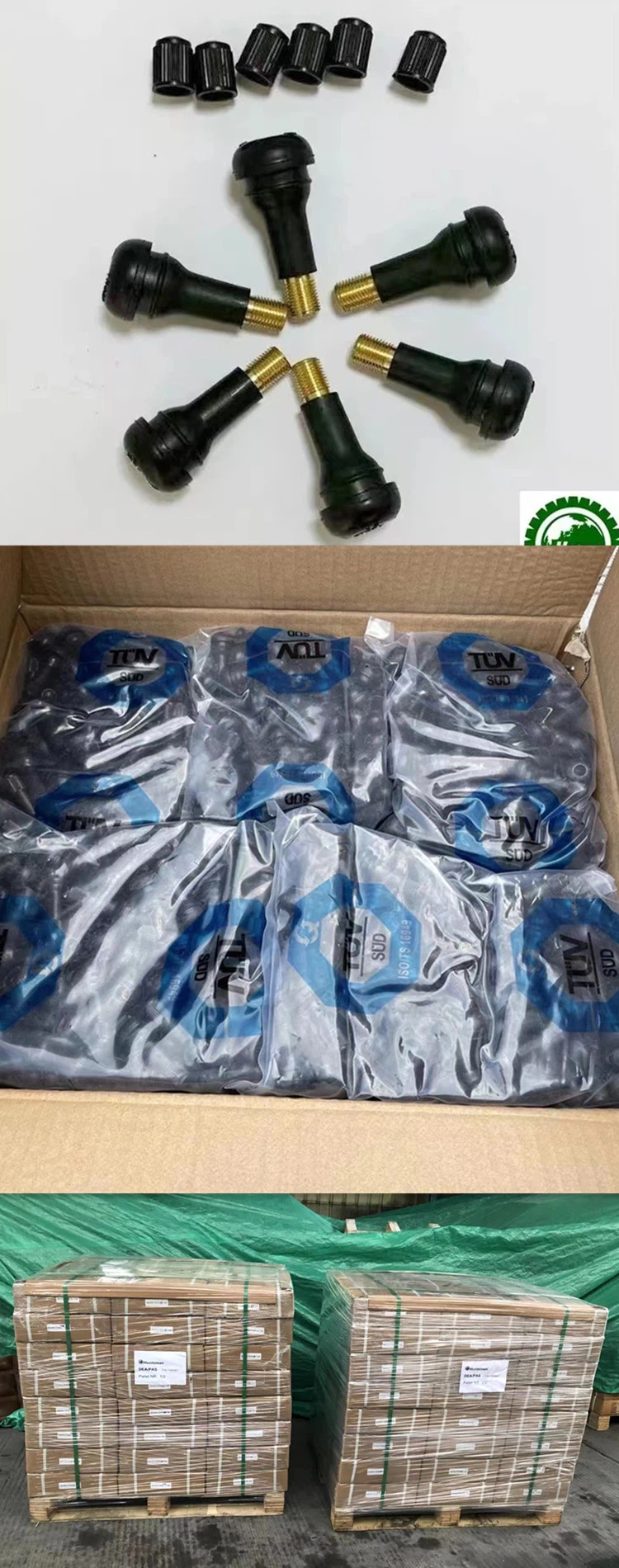 TR413 rubber valves